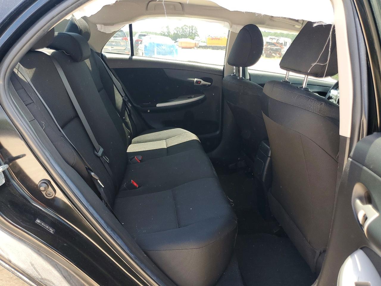 2011 Toyota Corolla S Black vin: 2T1BU4EE8BC736847