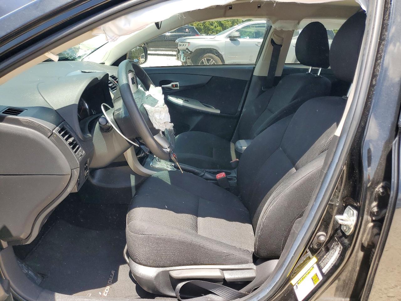 2011 Toyota Corolla S Black vin: 2T1BU4EE8BC736847