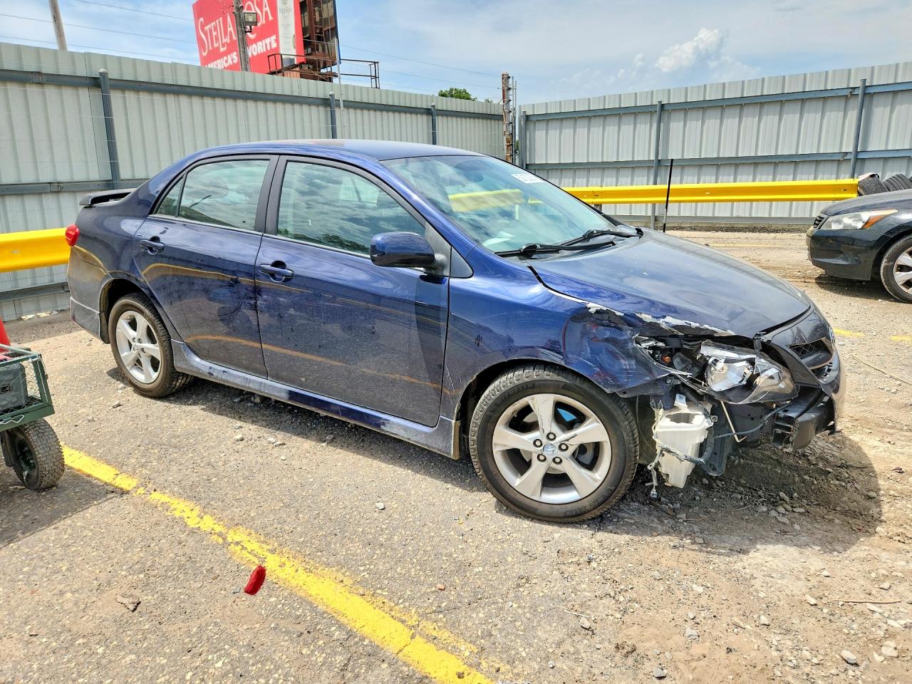 2012 Toyota Corolla S Blue vin: 2T1BU4EE8CC772930