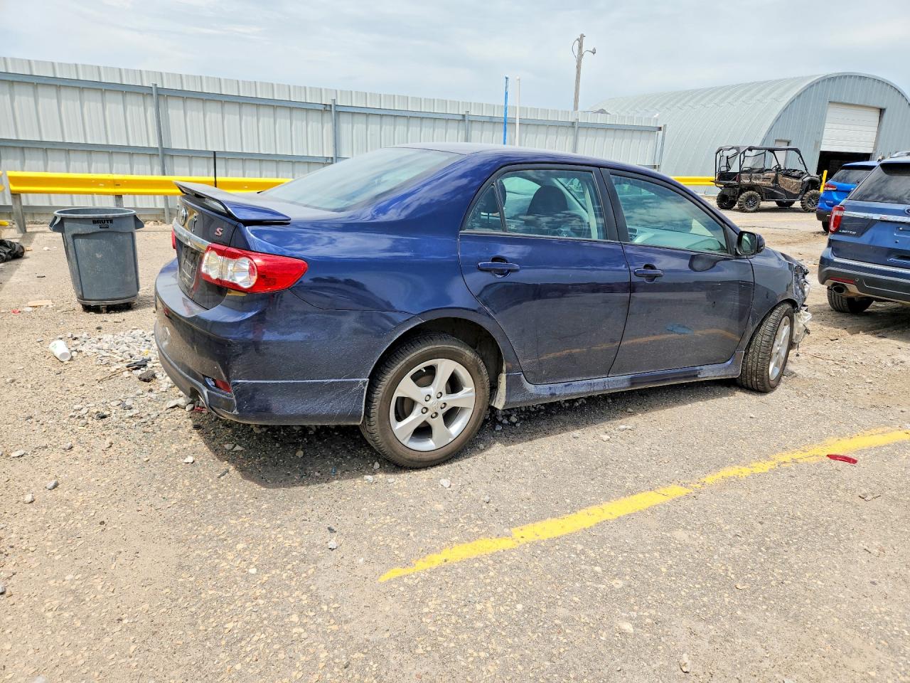 2012 Toyota Corolla S Blue vin: 2T1BU4EE8CC772930