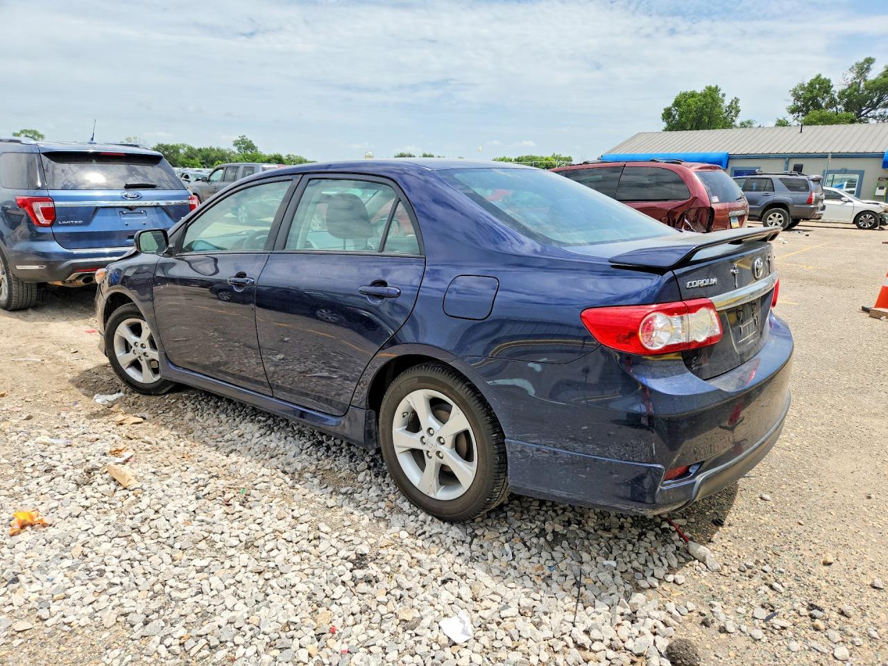 2012 Toyota Corolla S Blue vin: 2T1BU4EE8CC772930