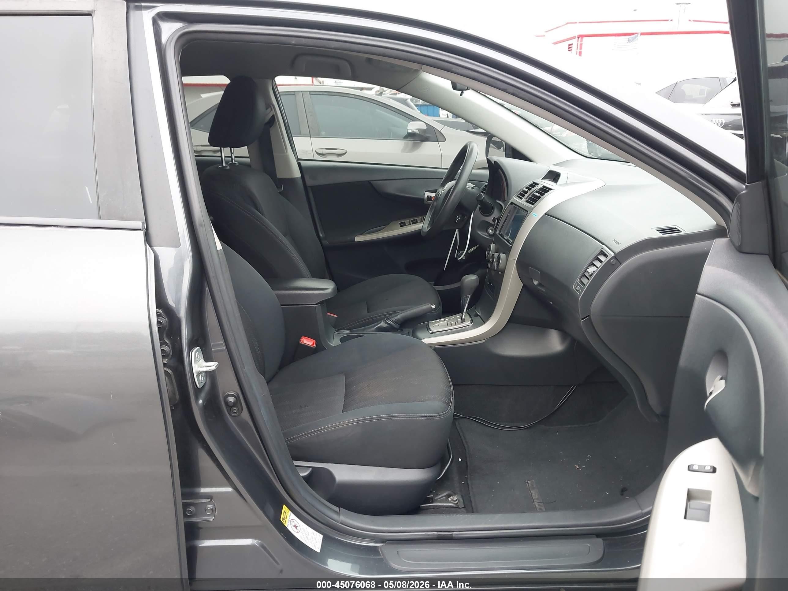 2012 Toyota Corolla S Gray vin: 2T1BU4EE8CC784026