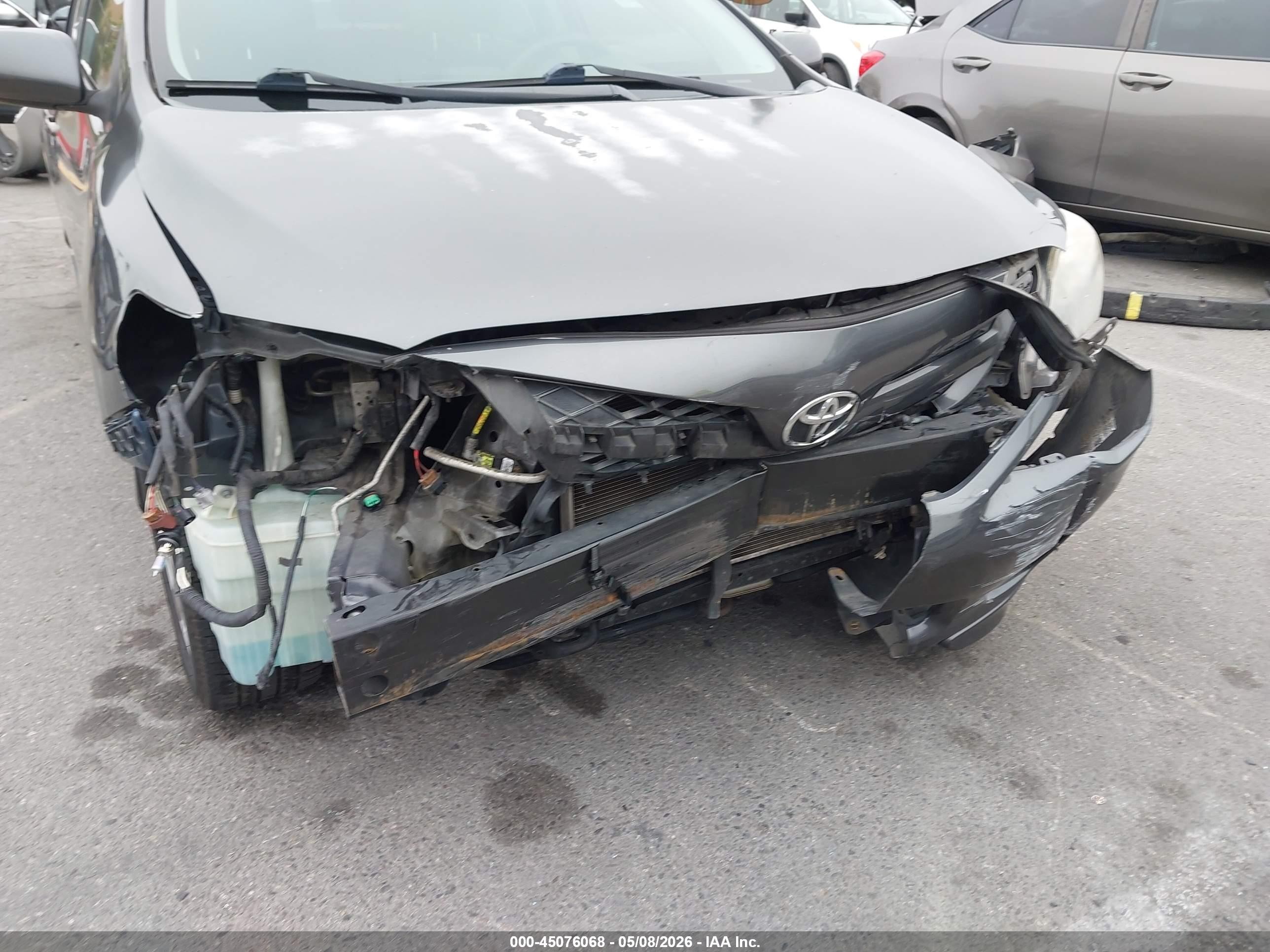 2012 Toyota Corolla S Gray vin: 2T1BU4EE8CC784026