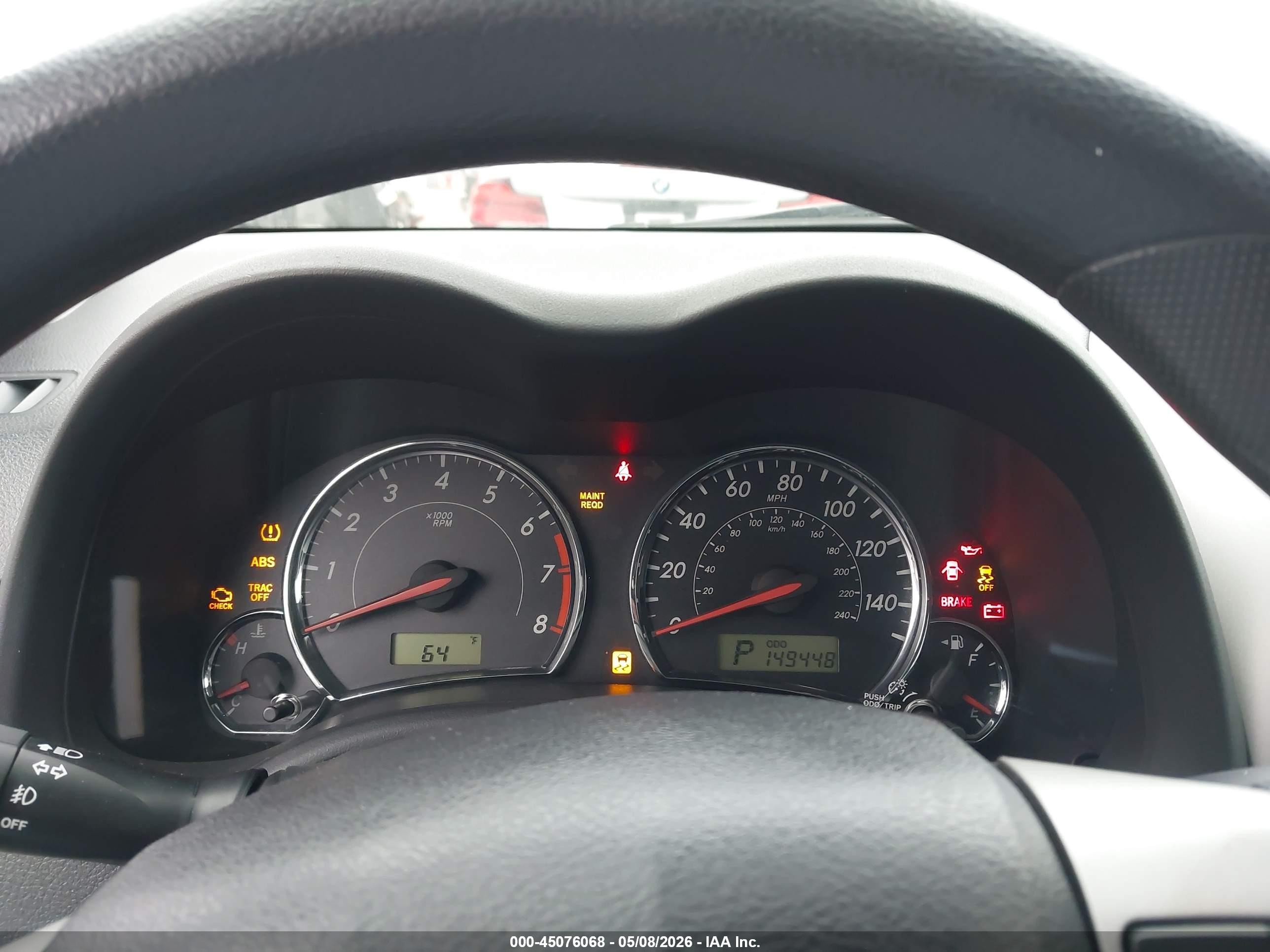 2012 Toyota Corolla S Gray vin: 2T1BU4EE8CC784026