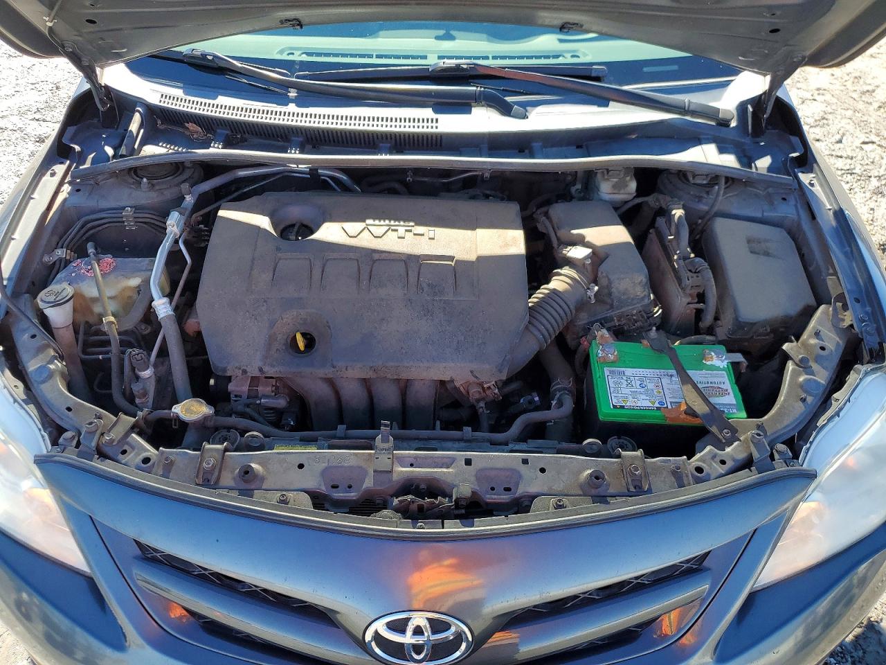 2012 Toyota Corolla Base Gray vin: 2T1BU4EE8CC792000