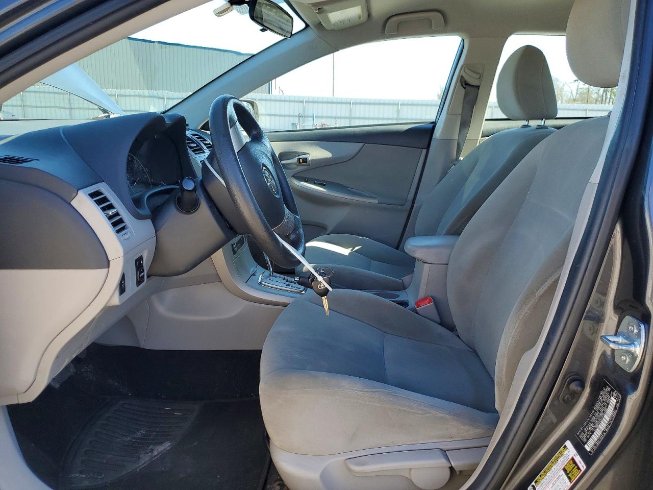 2012 Toyota Corolla Base Gray vin: 2T1BU4EE8CC792000