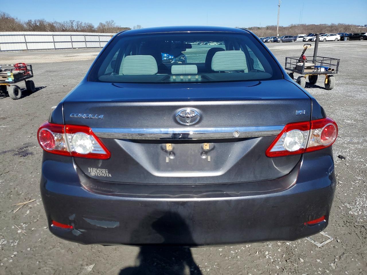 2012 Toyota Corolla Base Gray vin: 2T1BU4EE8CC792000