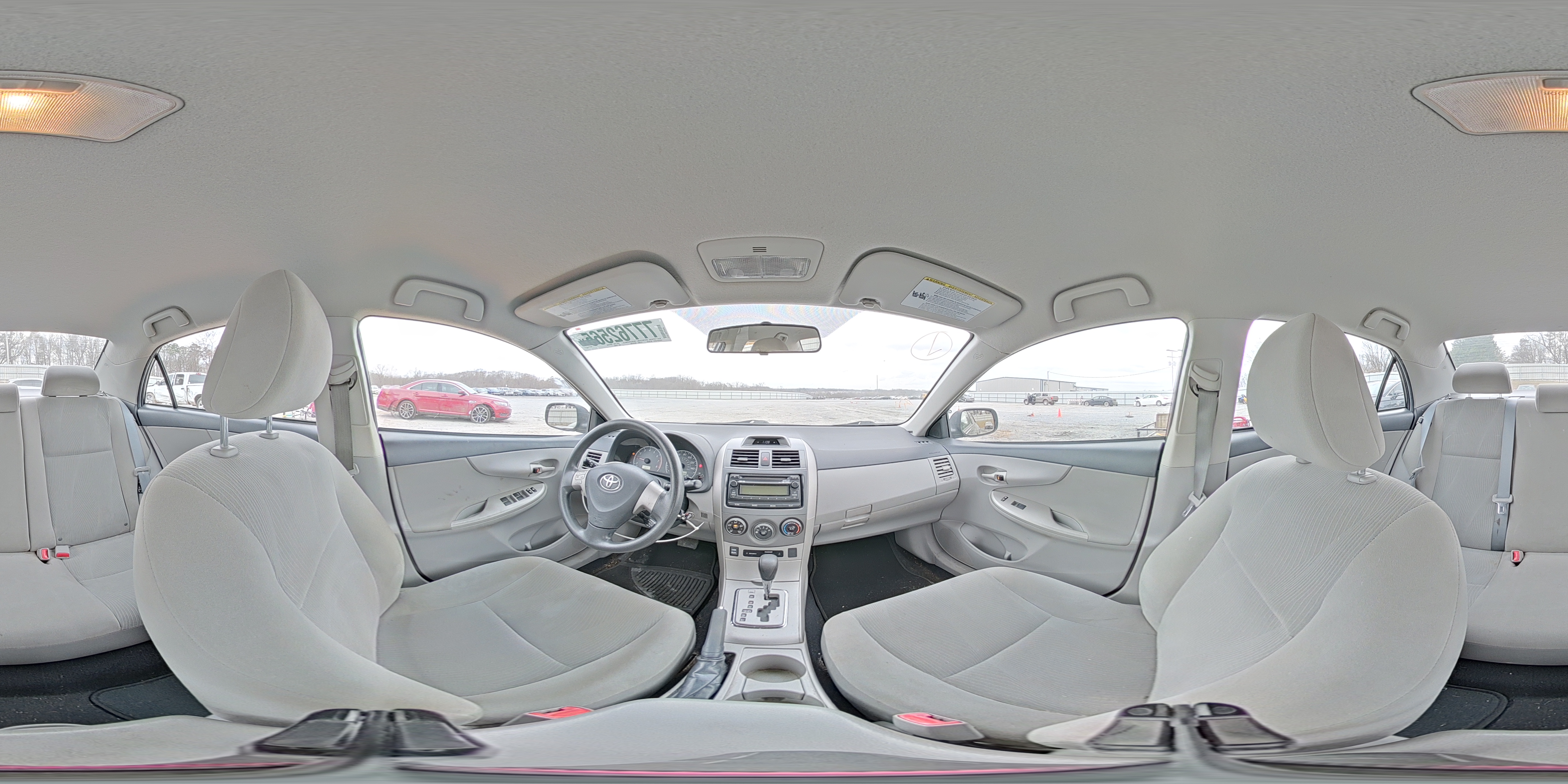 2012 Toyota Corolla Base Gray vin: 2T1BU4EE8CC792000