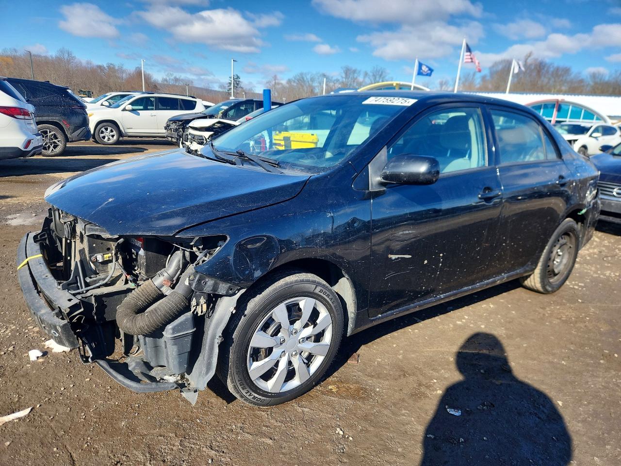2012 Toyota Corolla Le Black vin: 2T1BU4EE8CC797259
