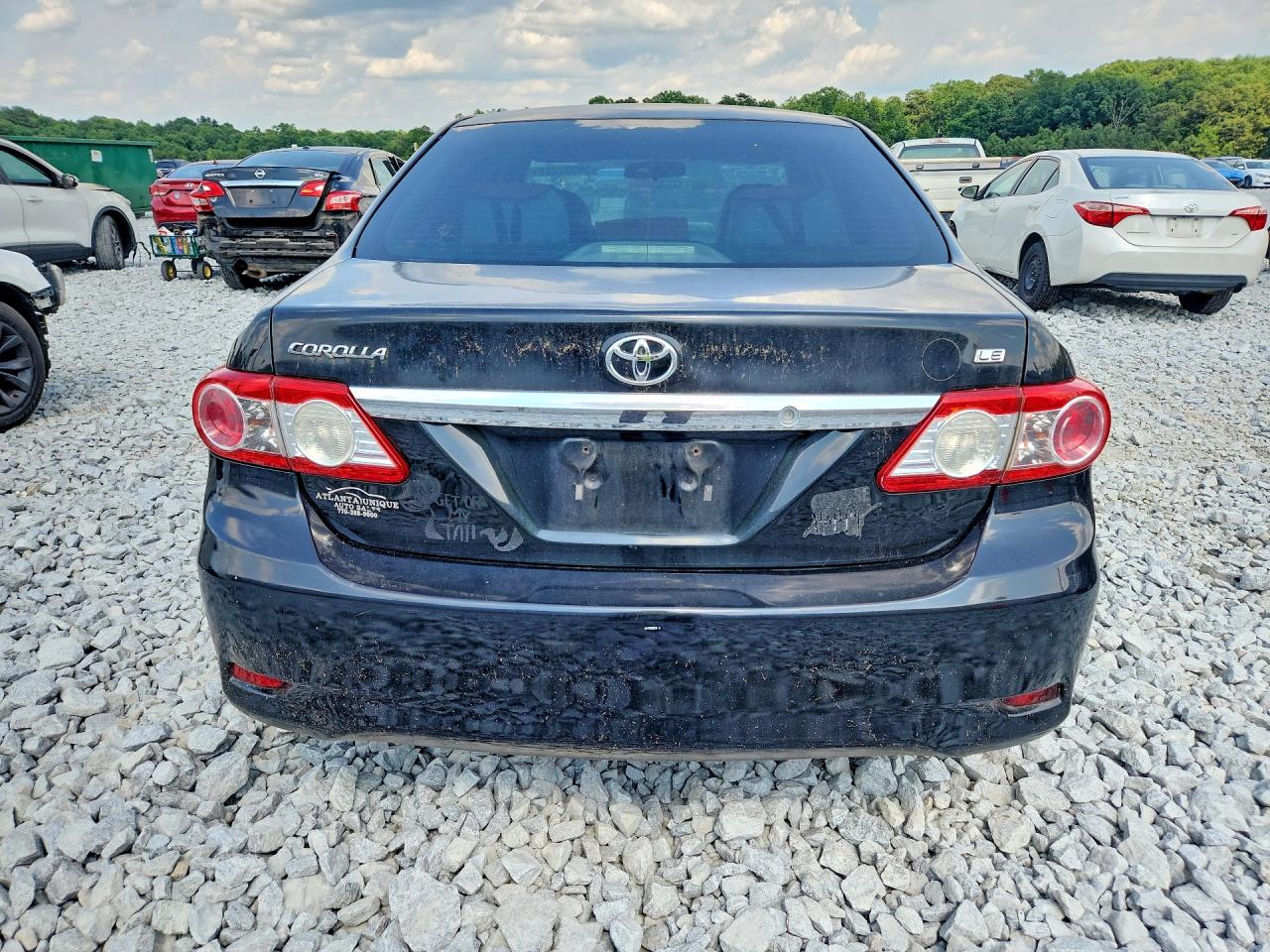 2012 Toyota Corolla Le Black vin: 2T1BU4EE8CC801519
