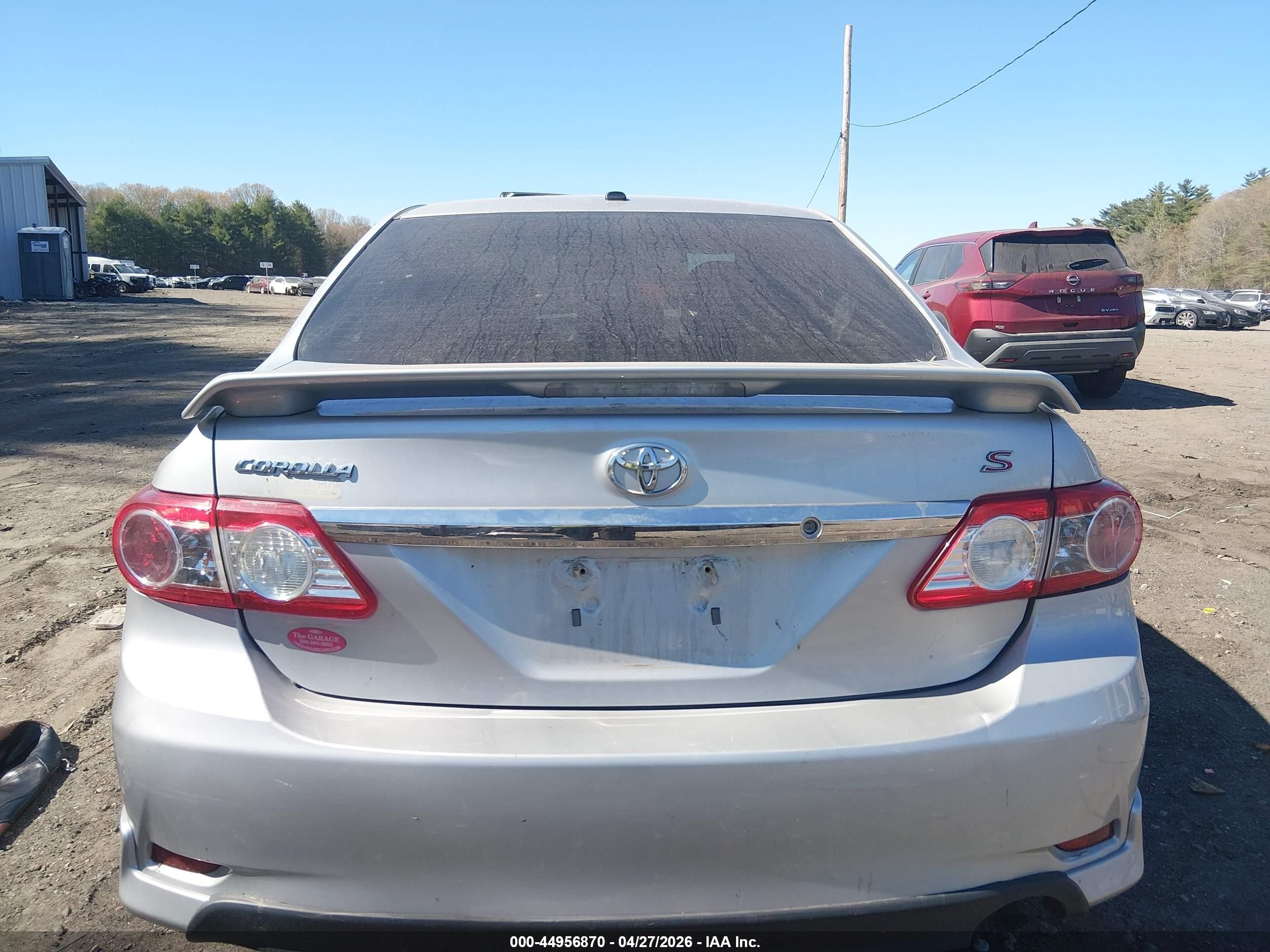2012 Toyota Corolla S Серебряный vin: 2T1BU4EE8CC810642