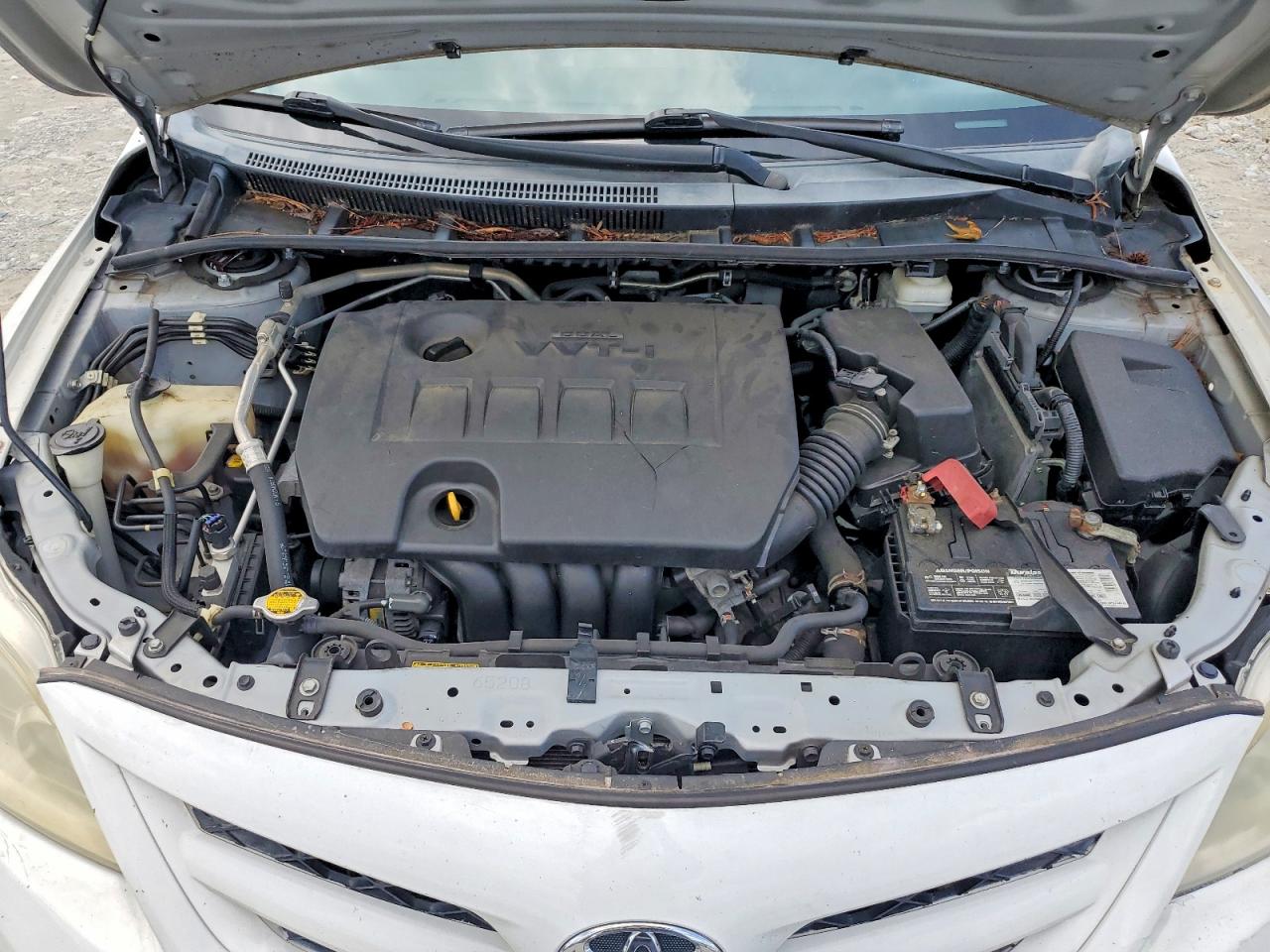 2012 Toyota Corolla Le White vin: 2T1BU4EE8CC825237