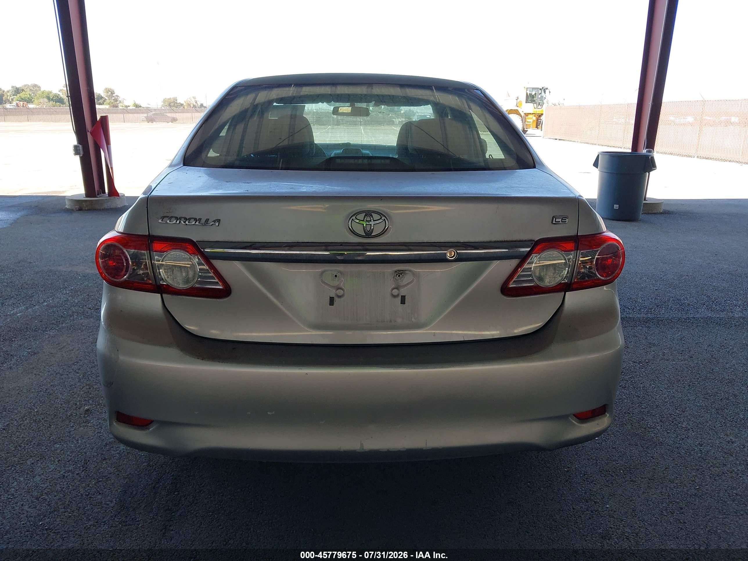 2012 Toyota Corolla Le Серебряный vin: 2T1BU4EE8CC825755