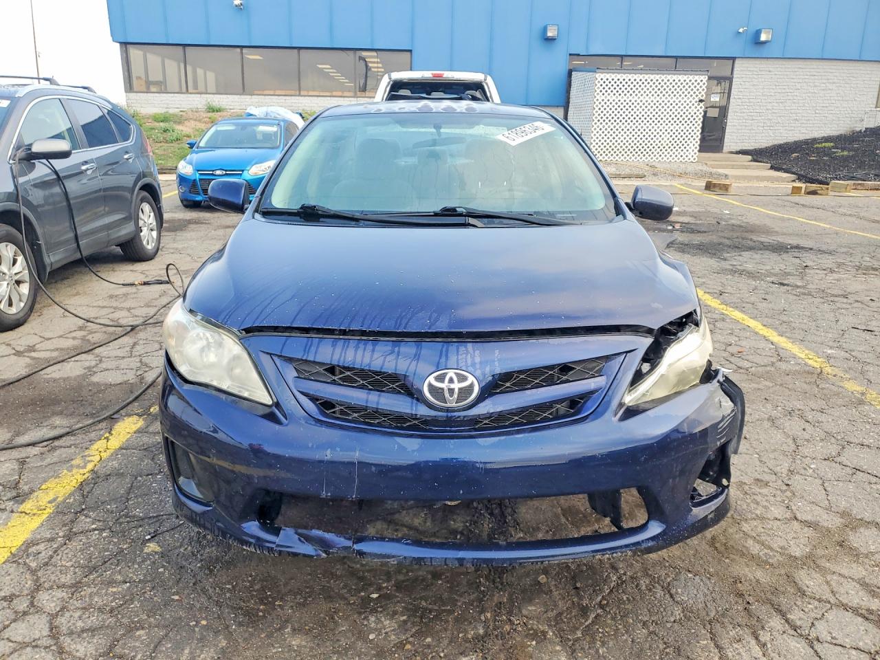 2012 Toyota Corolla Le Blue vin: 2T1BU4EE8CC828719