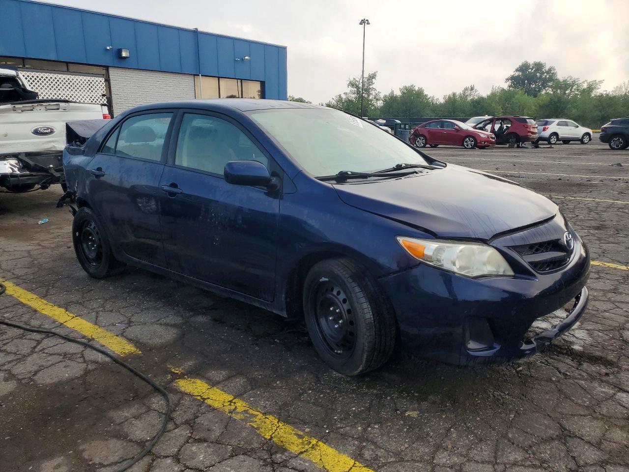 2012 Toyota Corolla Le Blue vin: 2T1BU4EE8CC828719
