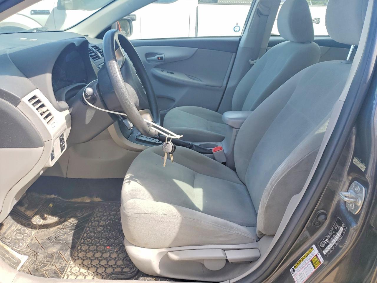 2012 Toyota Corolla L Charcoal vin: 2T1BU4EE8CC837923