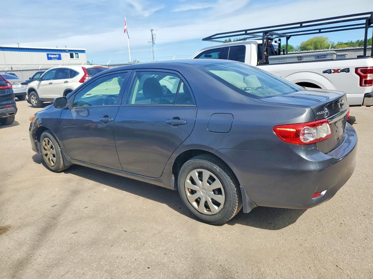 2012 Toyota Corolla L Charcoal vin: 2T1BU4EE8CC837923