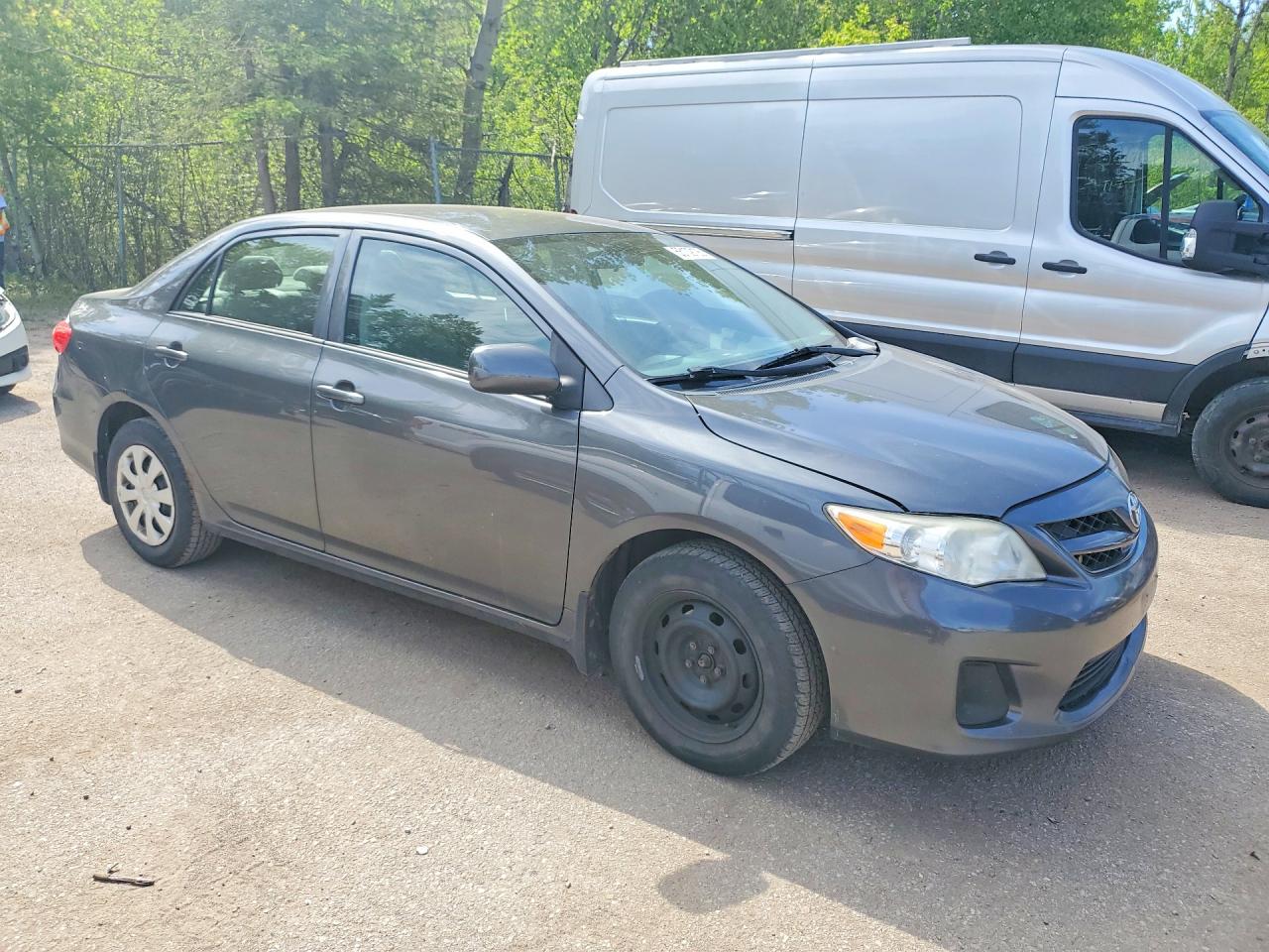 2012 Toyota Corolla L Charcoal vin: 2T1BU4EE8CC837923