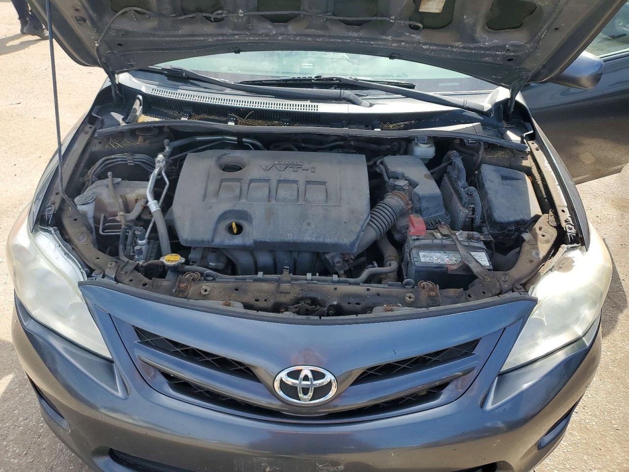 2012 Toyota Corolla L Charcoal vin: 2T1BU4EE8CC837923