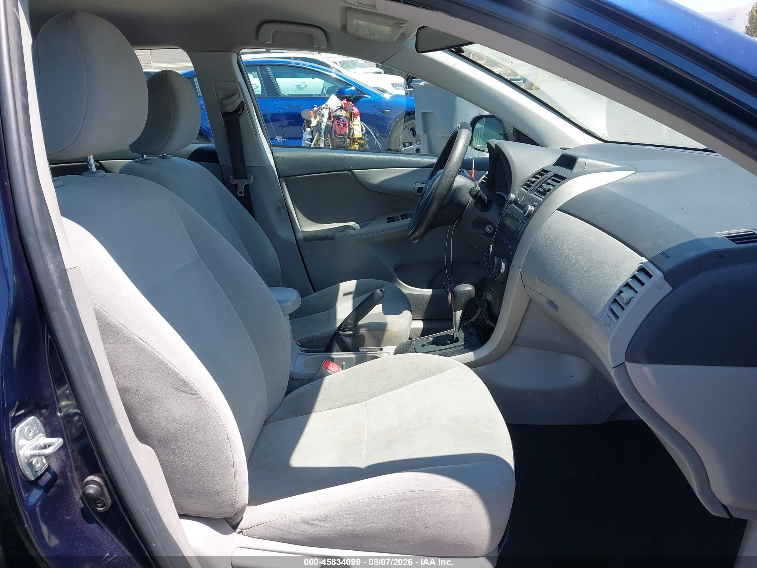 2012 Toyota Corolla L Dark Blue vin: 2T1BU4EE8CC856861
