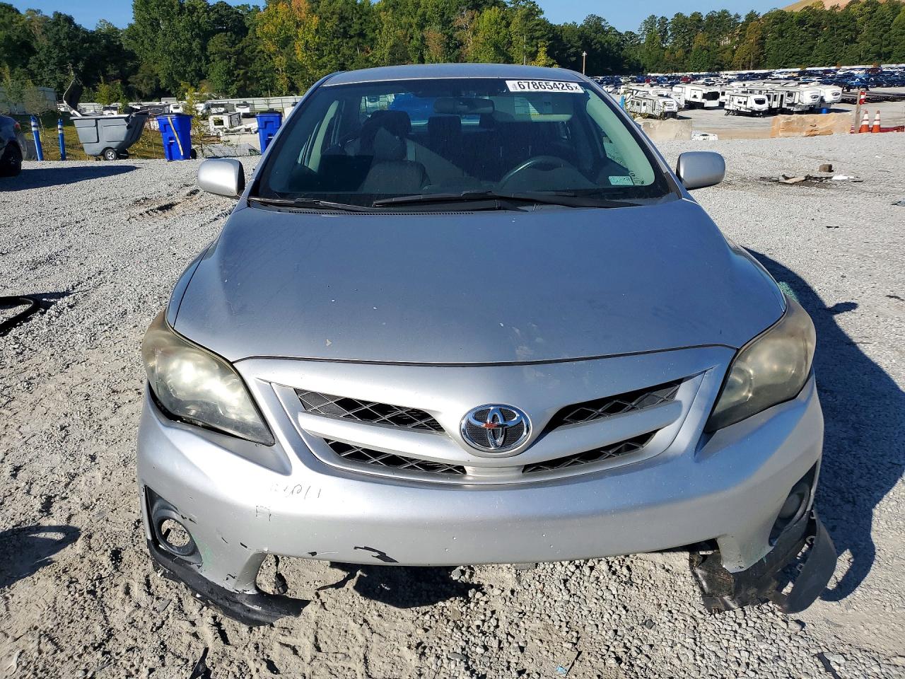 2012 Toyota Corolla S Silver vin: 2T1BU4EE8CC871280