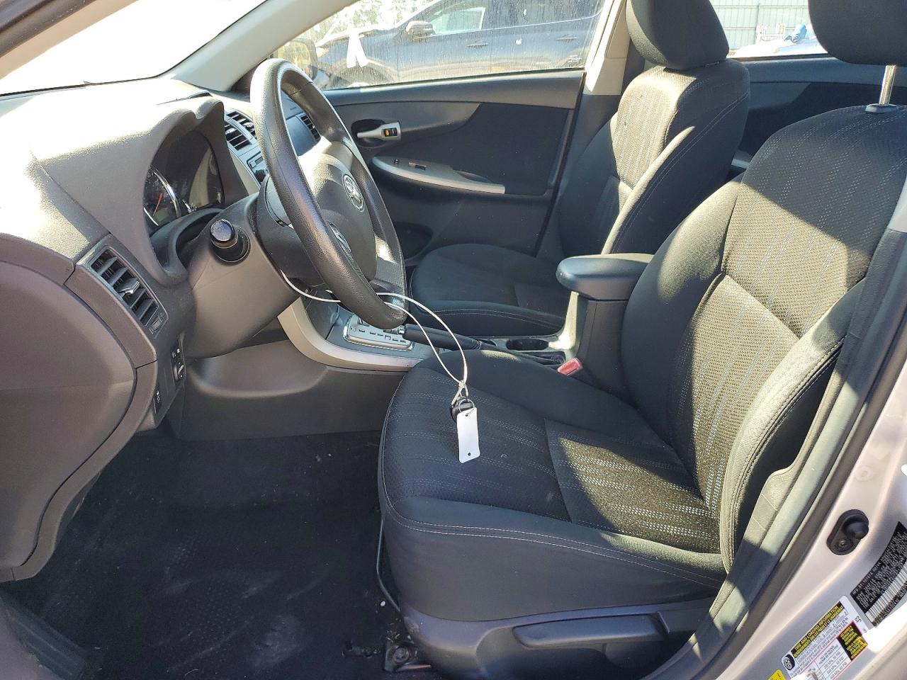 2012 Toyota Corolla S Silver vin: 2T1BU4EE8CC871280