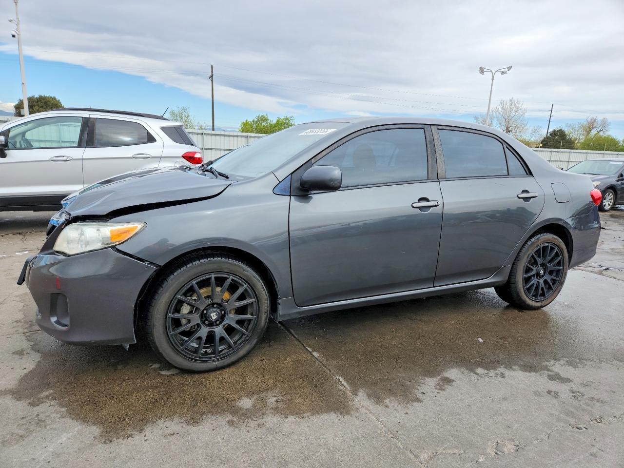 2012 Toyota Corolla Le Gray vin: 2T1BU4EE8CC884594