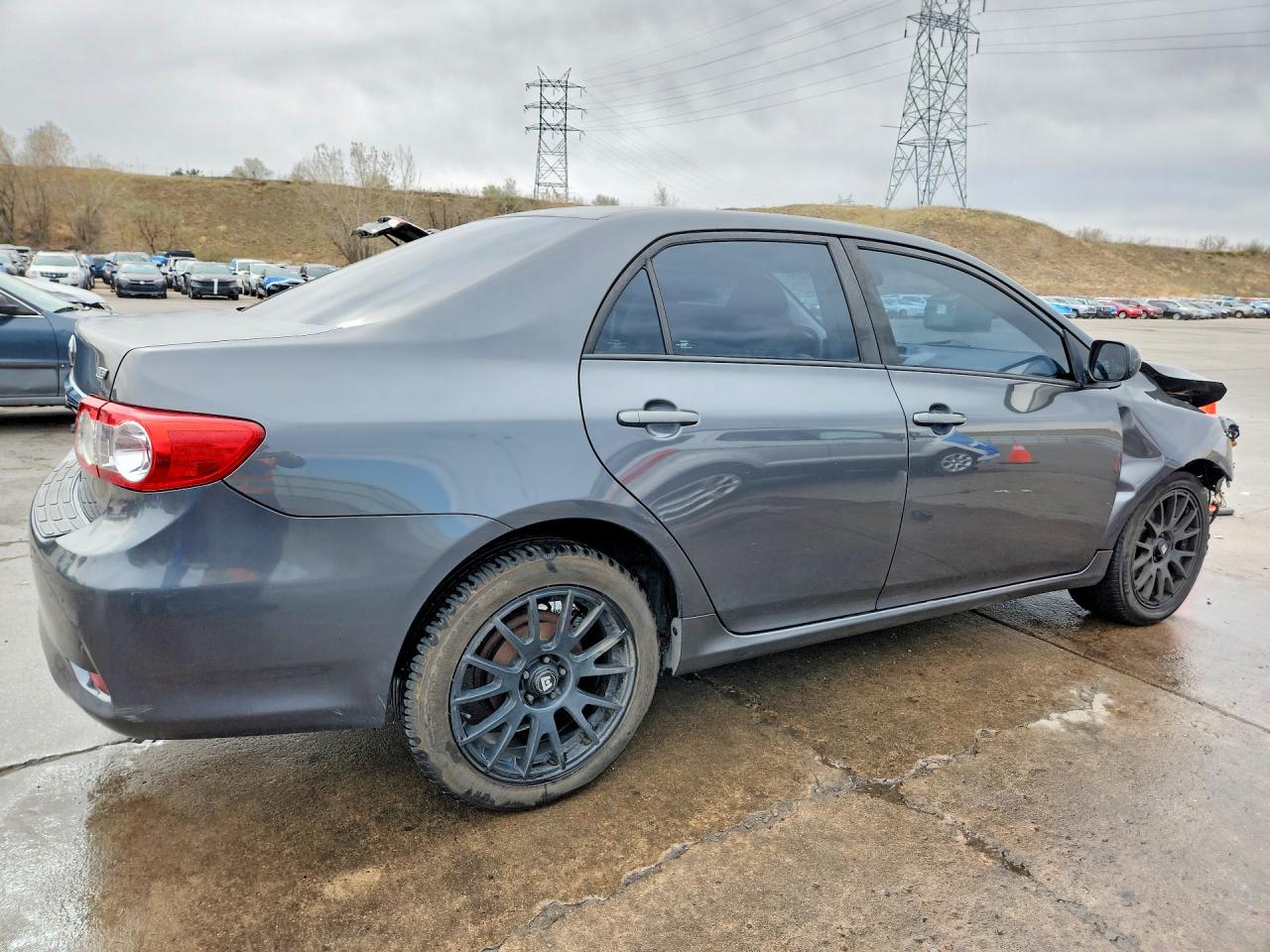 2012 Toyota Corolla Le Gray vin: 2T1BU4EE8CC884594