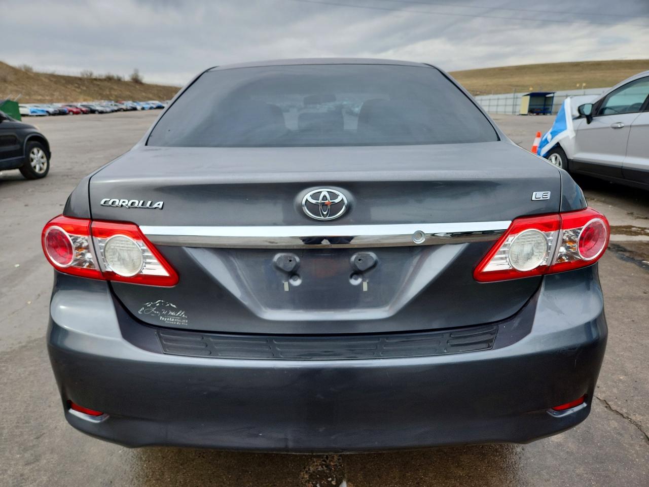 2012 Toyota Corolla Le Gray vin: 2T1BU4EE8CC884594