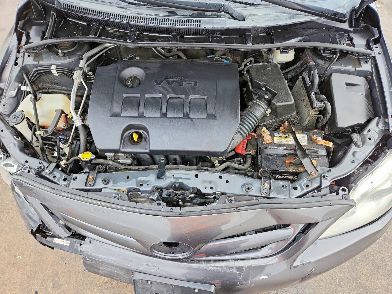 2012 Toyota Corolla Le Gray vin: 2T1BU4EE8CC884594