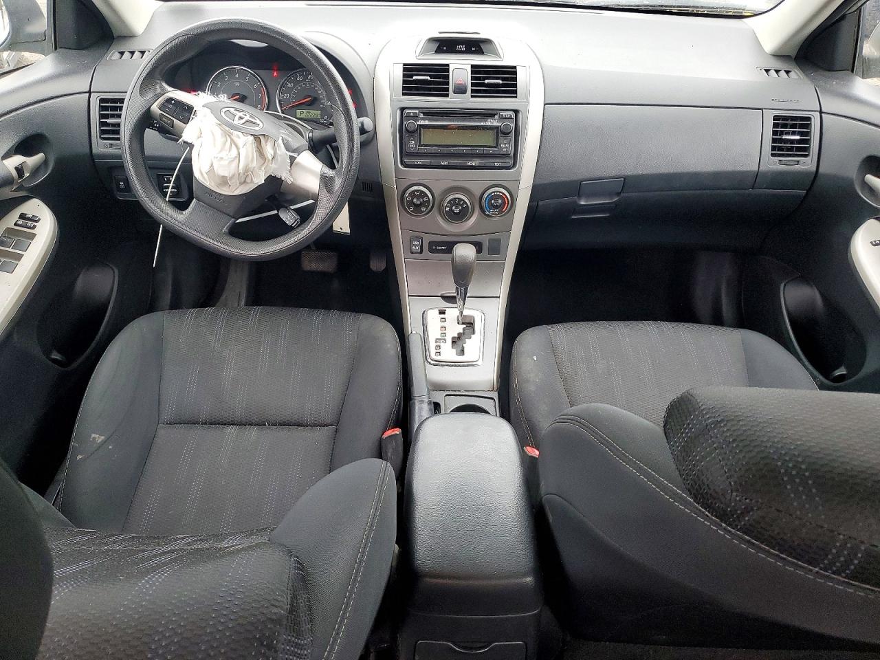 2012 Toyota Corolla S Silver vin: 2T1BU4EE8CC885079