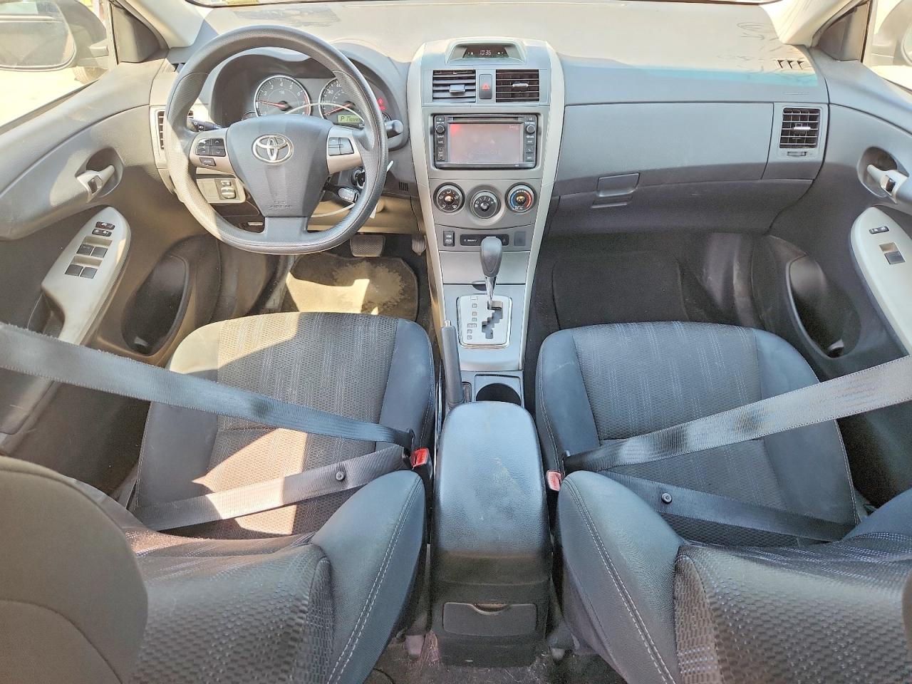 2012 Toyota Corolla S Black vin: 2T1BU4EE8CC889827