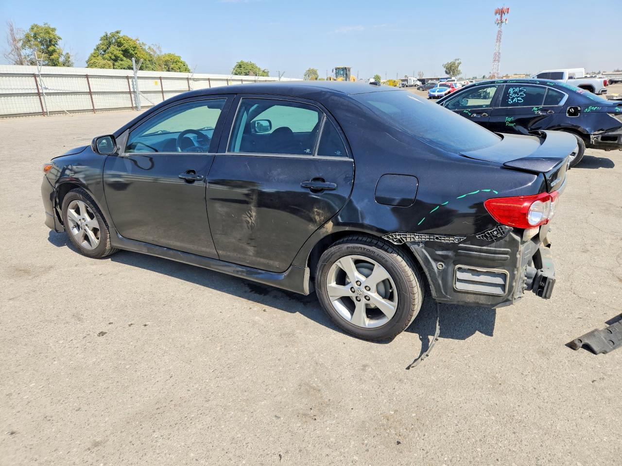 2012 Toyota Corolla S Black vin: 2T1BU4EE8CC889827