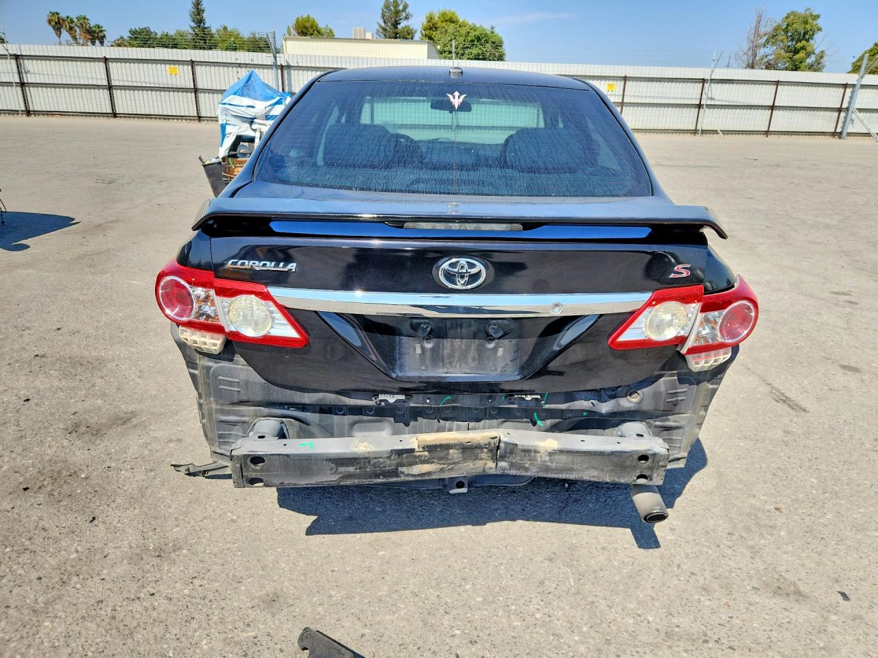 2012 Toyota Corolla S Black vin: 2T1BU4EE8CC889827
