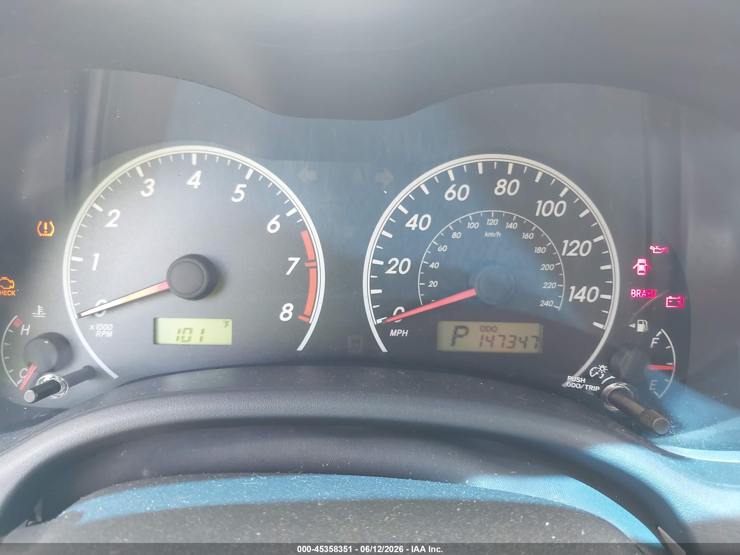 2012 Toyota Corolla Le Blue vin: 2T1BU4EE8CC893621