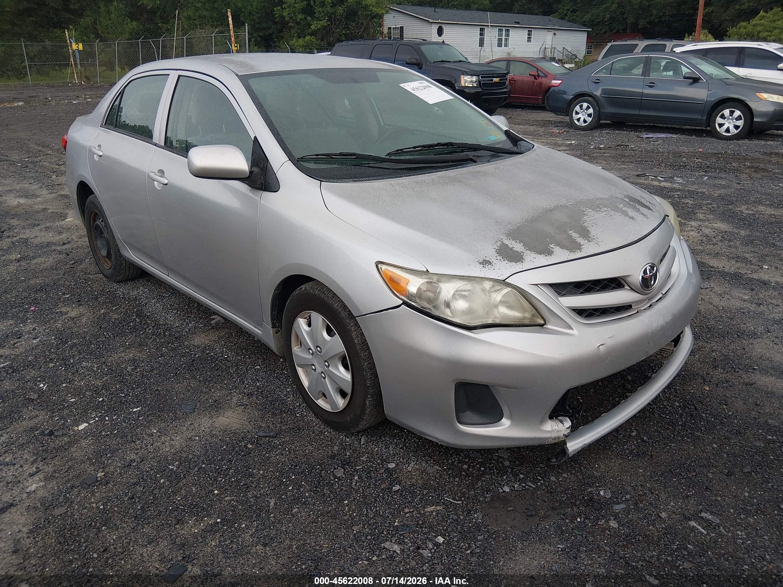 2012 Toyota Corolla L Silver vin: 2T1BU4EE8CC894610