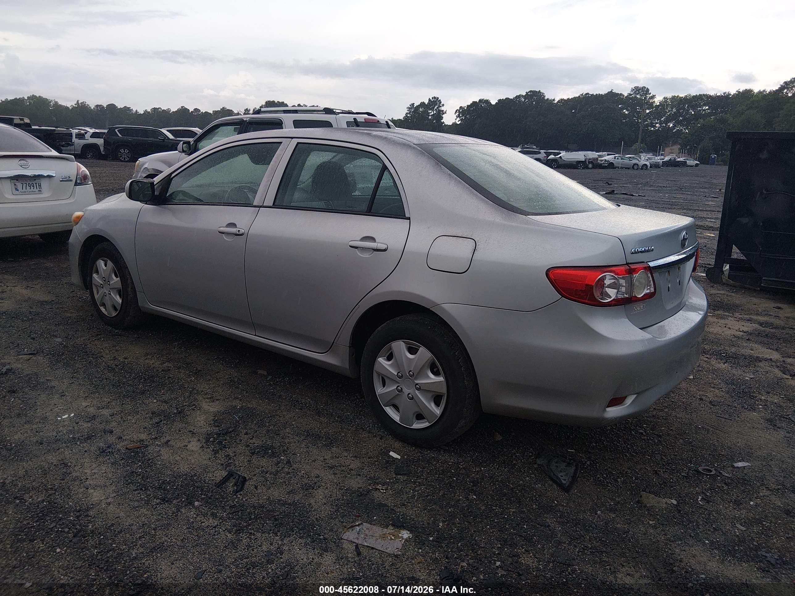 2012 Toyota Corolla L Silver vin: 2T1BU4EE8CC894610