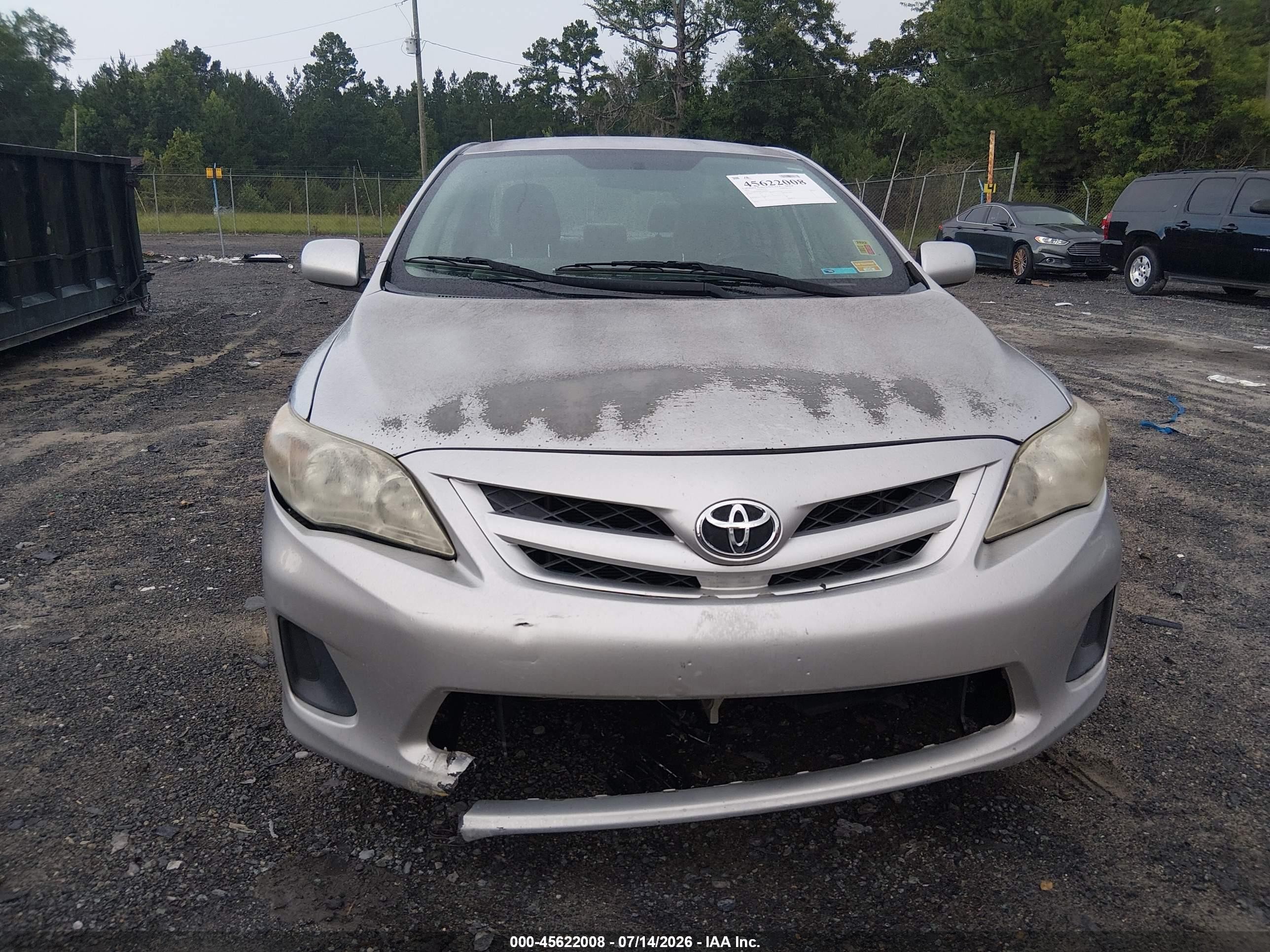 2012 Toyota Corolla L Silver vin: 2T1BU4EE8CC894610