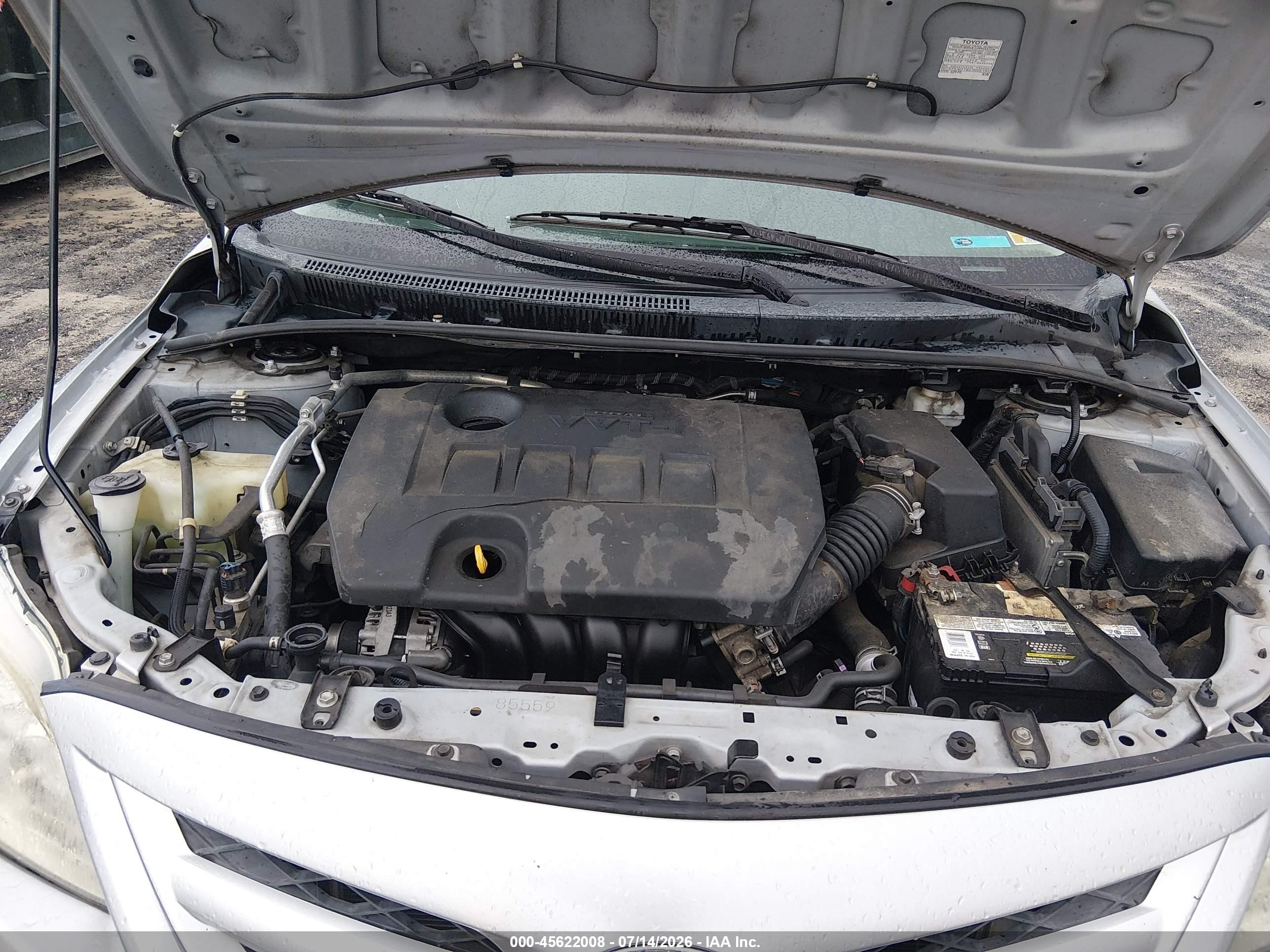 2012 Toyota Corolla L Silver vin: 2T1BU4EE8CC894610