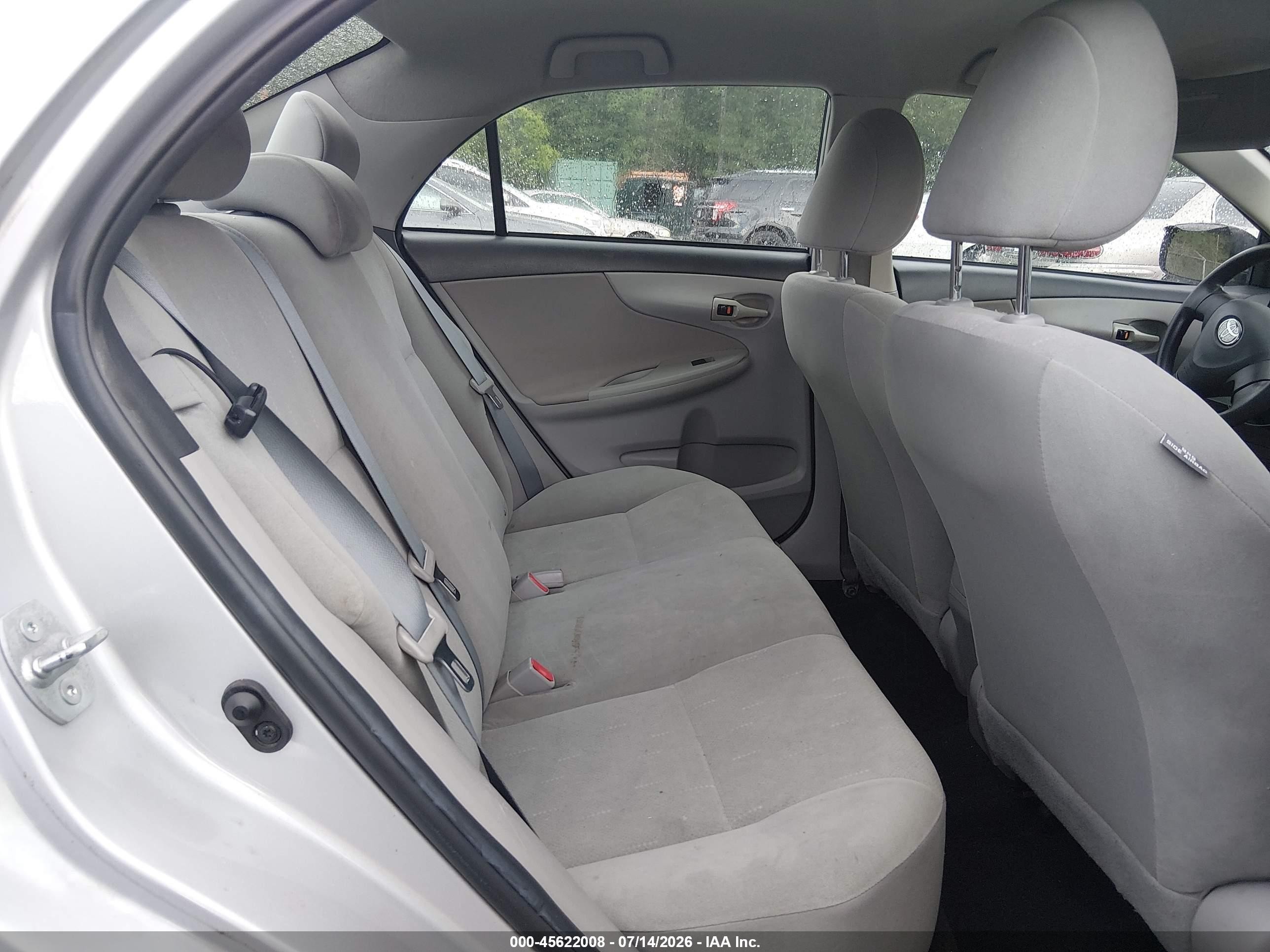 2012 Toyota Corolla L Silver vin: 2T1BU4EE8CC894610