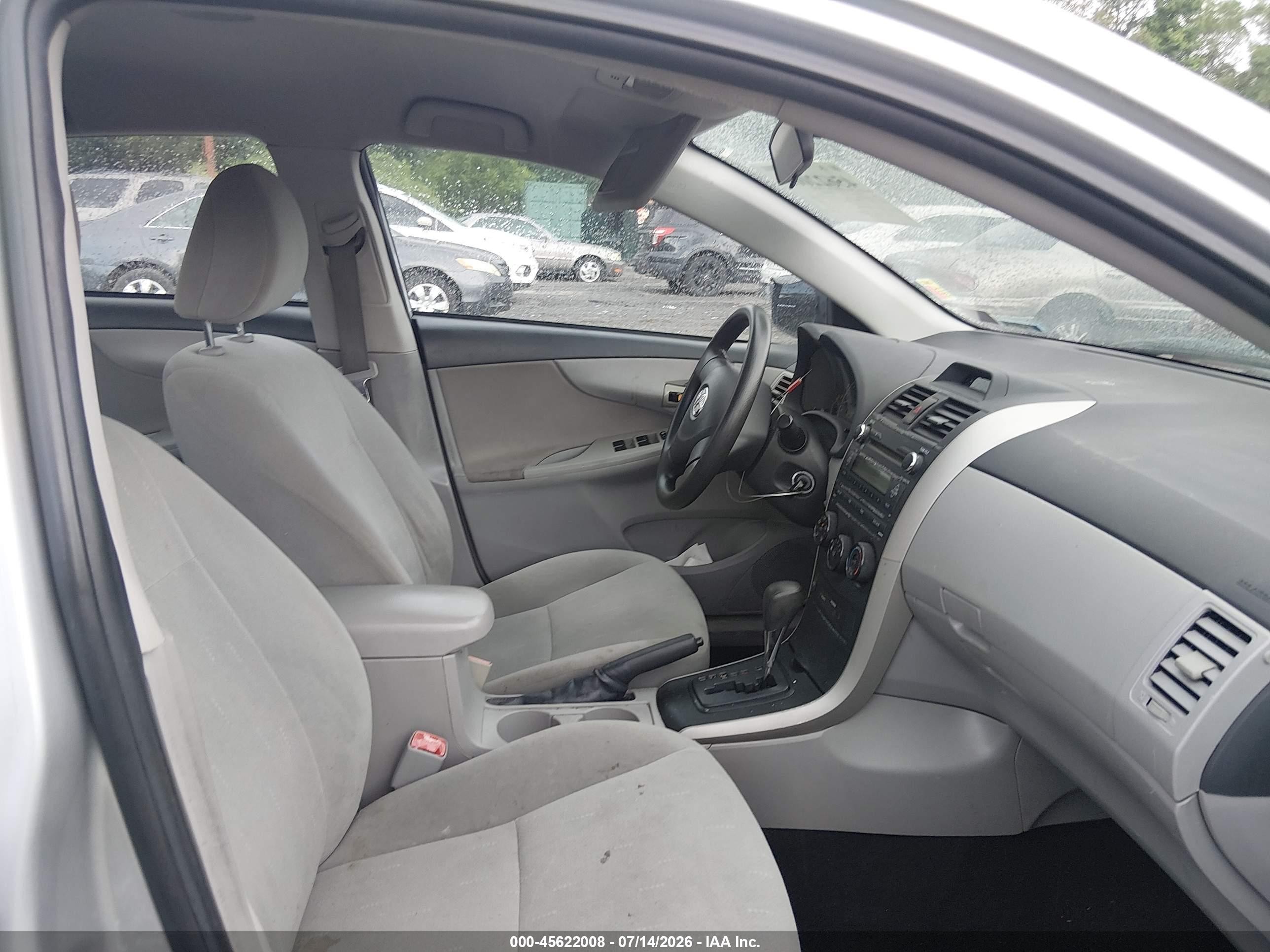2012 Toyota Corolla L Silver vin: 2T1BU4EE8CC894610
