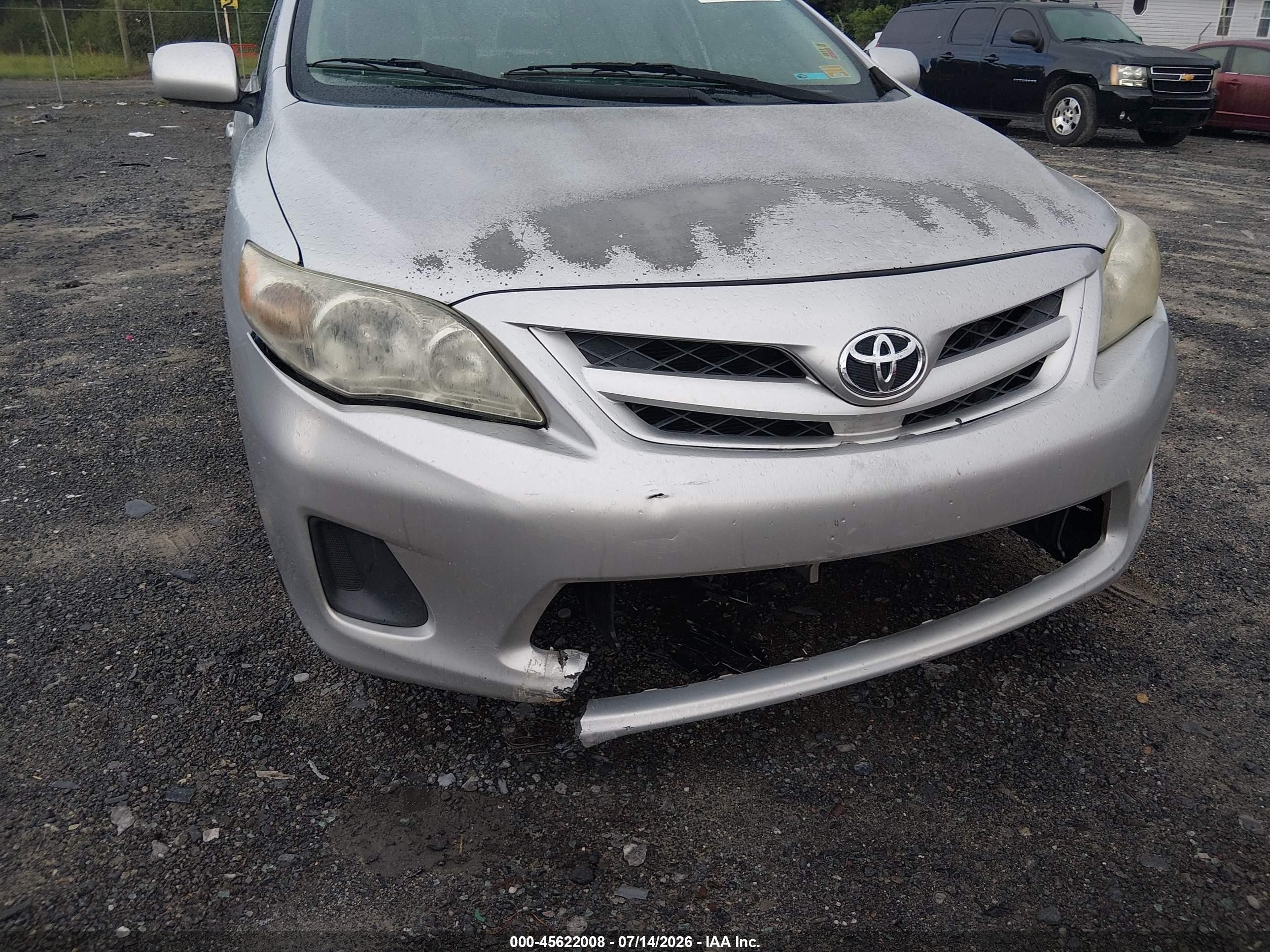2012 Toyota Corolla L Silver vin: 2T1BU4EE8CC894610