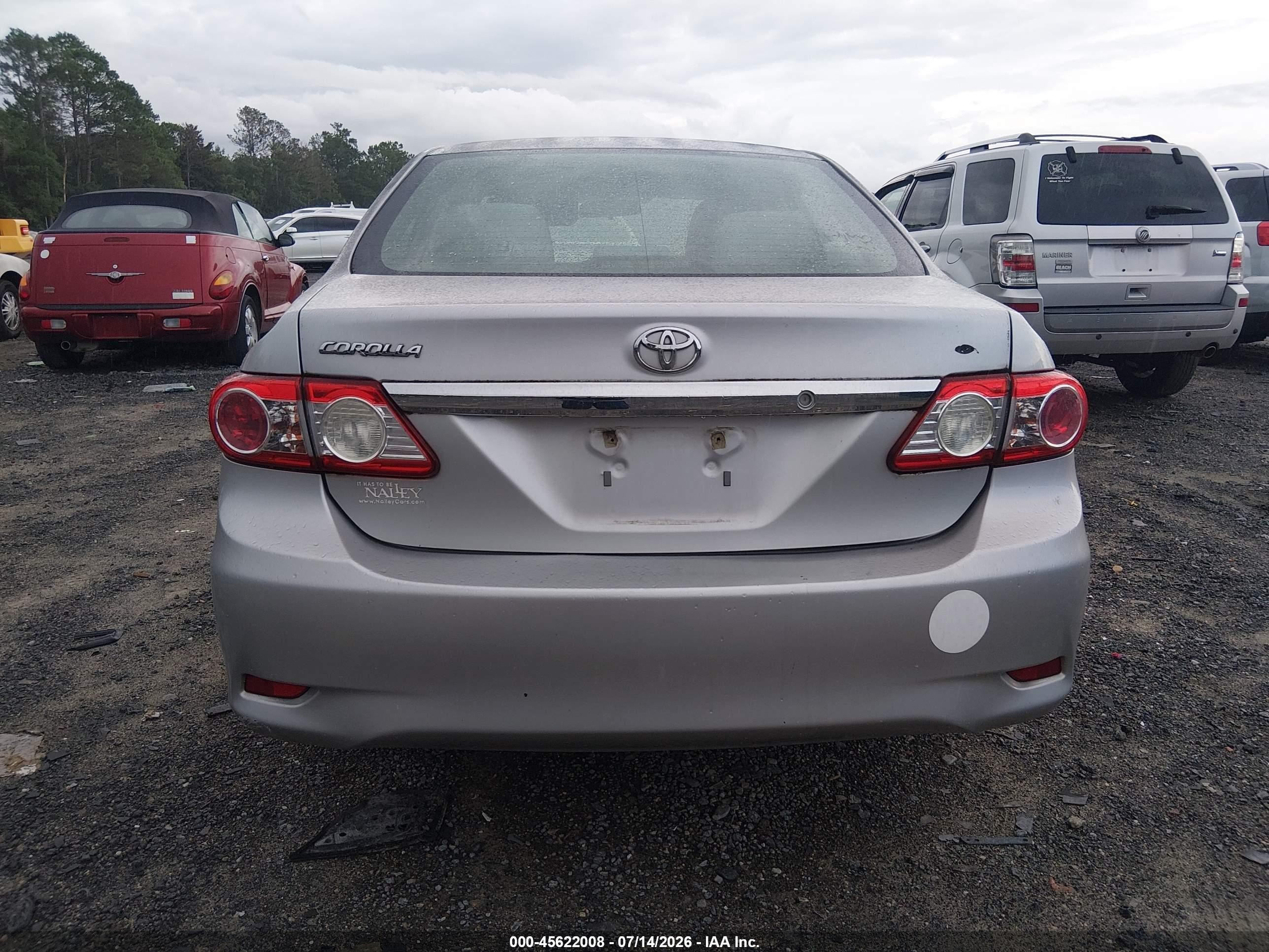 2012 Toyota Corolla L Silver vin: 2T1BU4EE8CC894610