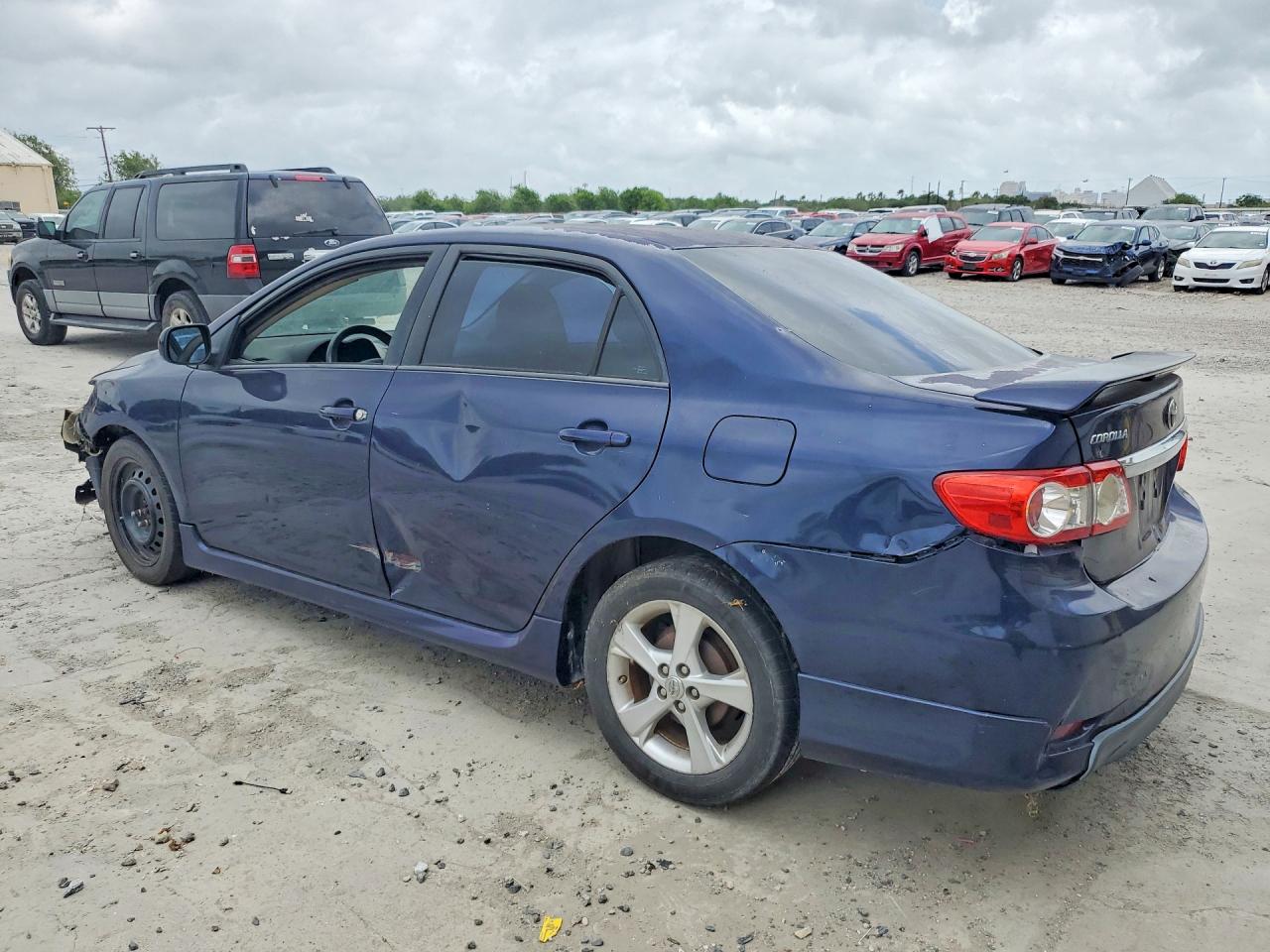 2012 Toyota Corolla S Blue vin: 2T1BU4EE8CC905234