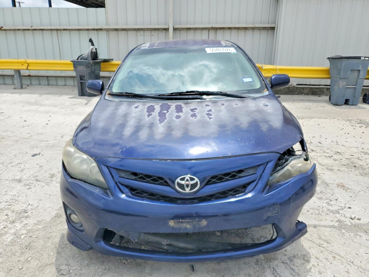 2012 Toyota Corolla S Blue vin: 2T1BU4EE8CC905234