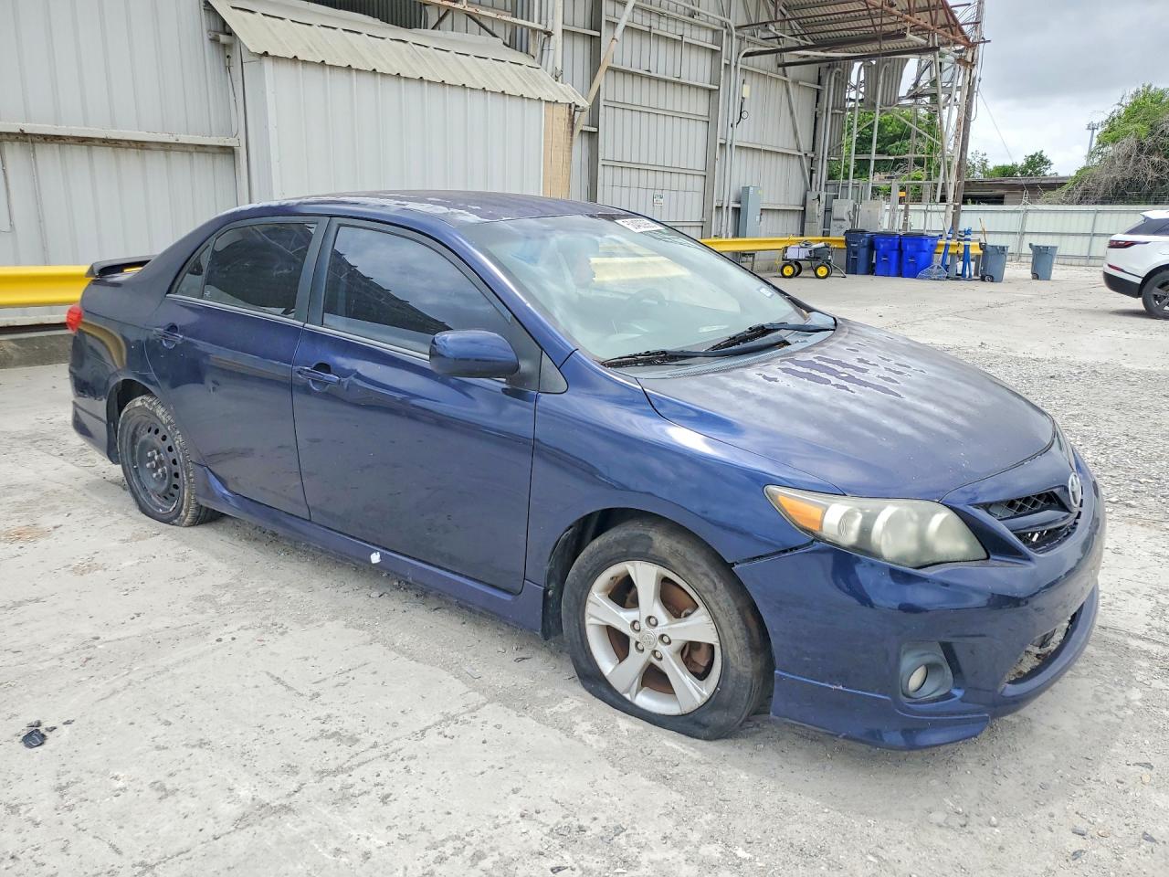 2012 Toyota Corolla S Blue vin: 2T1BU4EE8CC905234