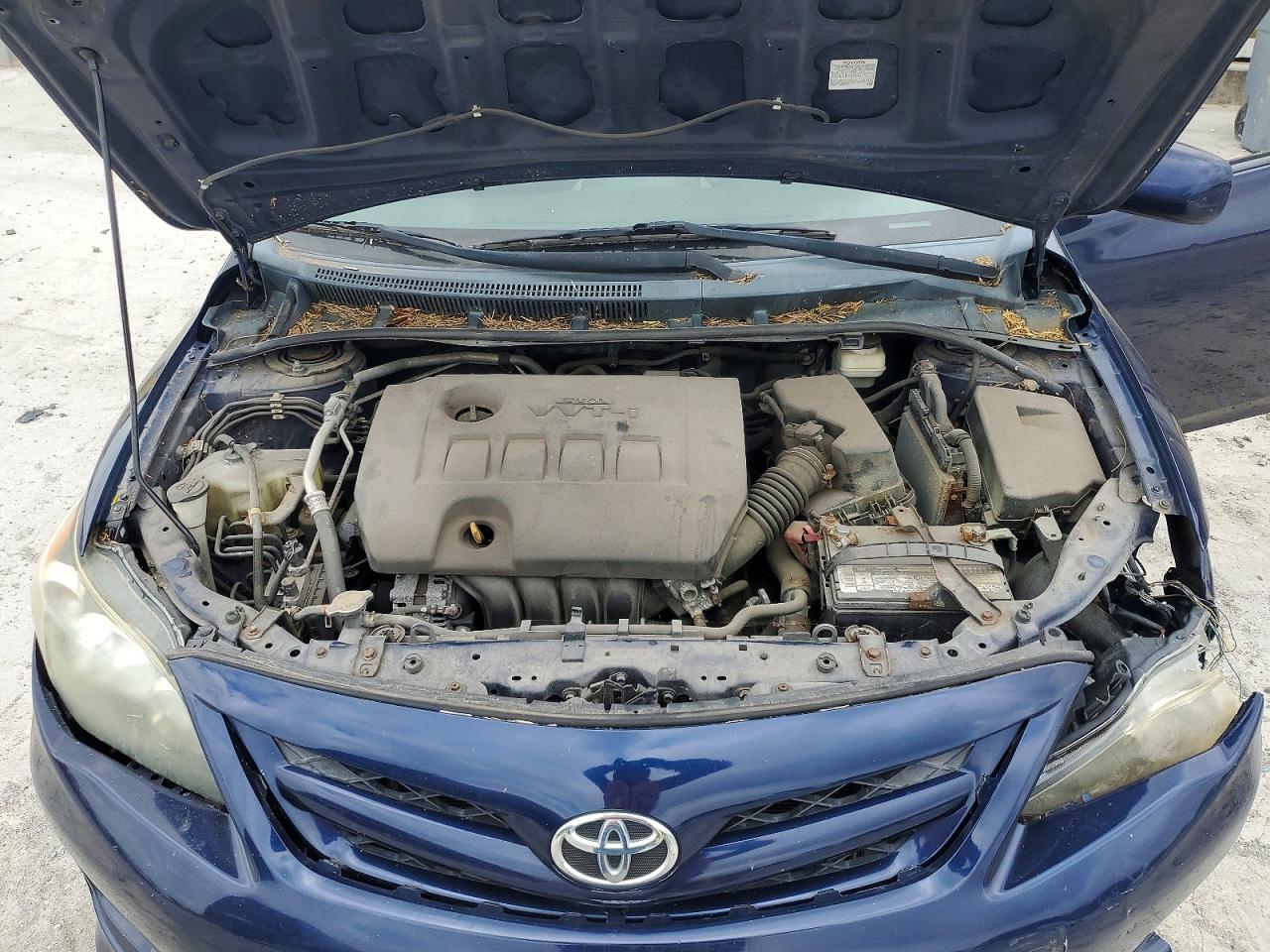 2012 Toyota Corolla S Blue vin: 2T1BU4EE8CC905234