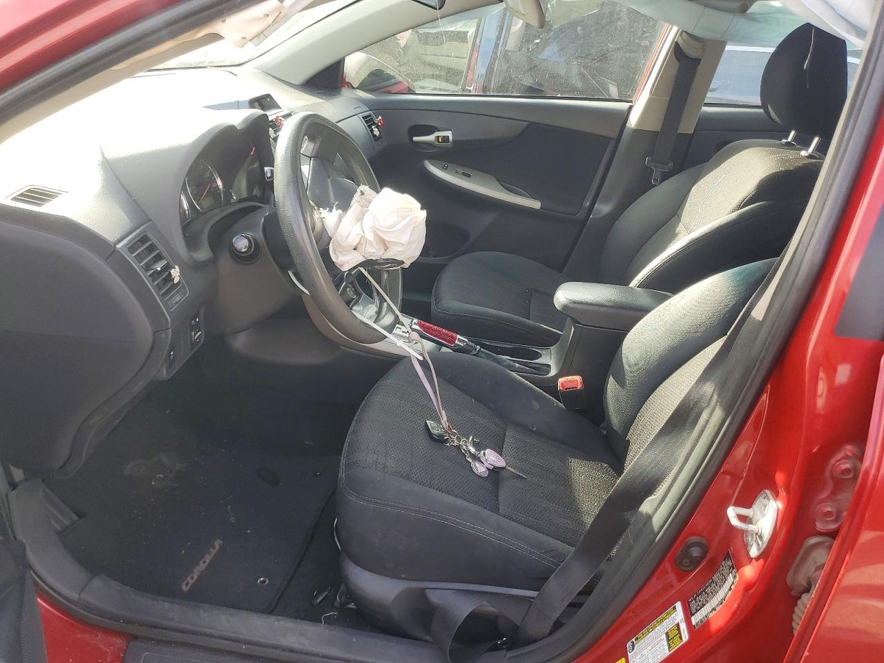 2012 Toyota Corolla Base Красный vin: 2T1BU4EE8CC905945