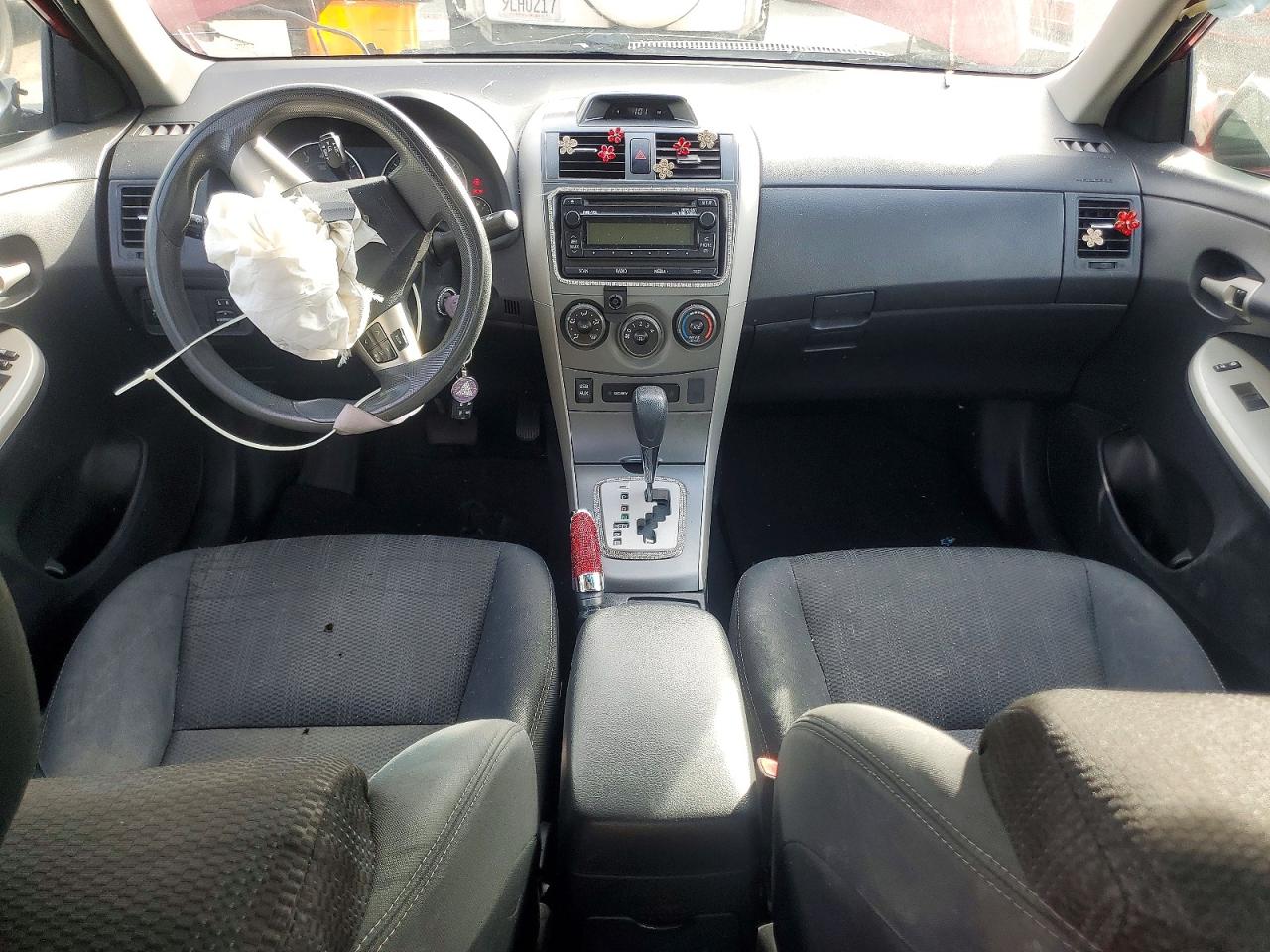 2012 Toyota Corolla Base Красный vin: 2T1BU4EE8CC905945