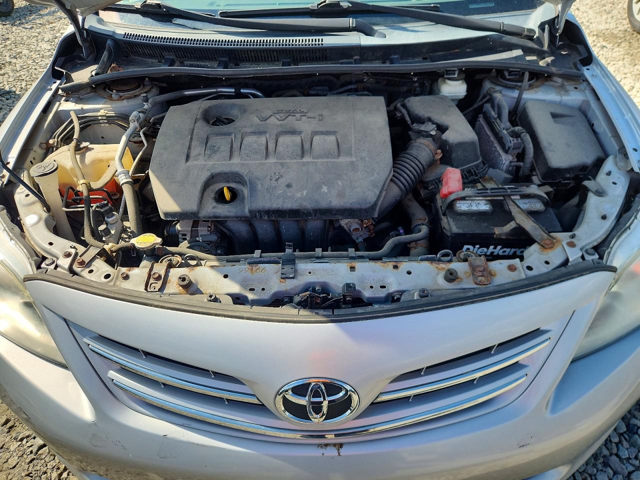2013 Toyota Corolla Le Silver vin: 2T1BU4EE8DC007427